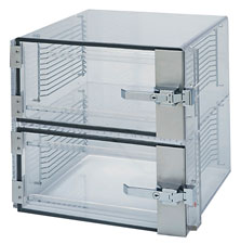 Desiccator, Static Dissipative PVC, Two DoorMicron-Aire